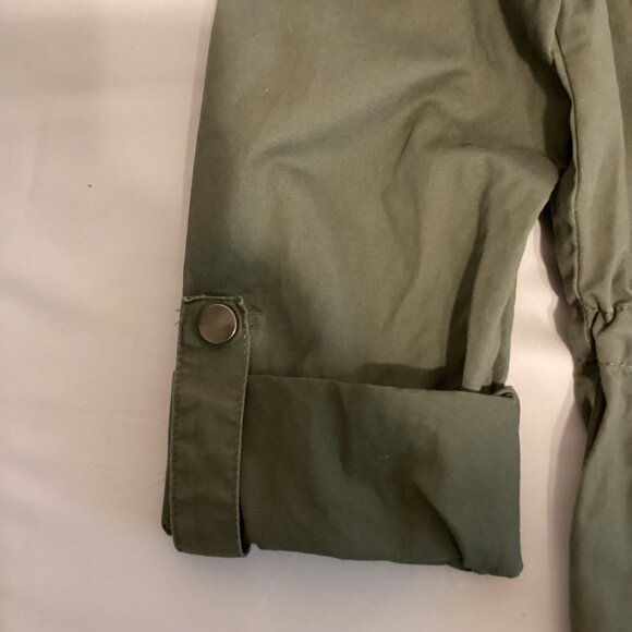 Ashley by 26 Intl Olive Utility Jacket NWT Women’s Size S – Tiger Sparkle - Picture 5 of 9